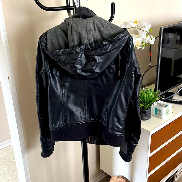 Faux Leather Jacket - Picture 3 of 4